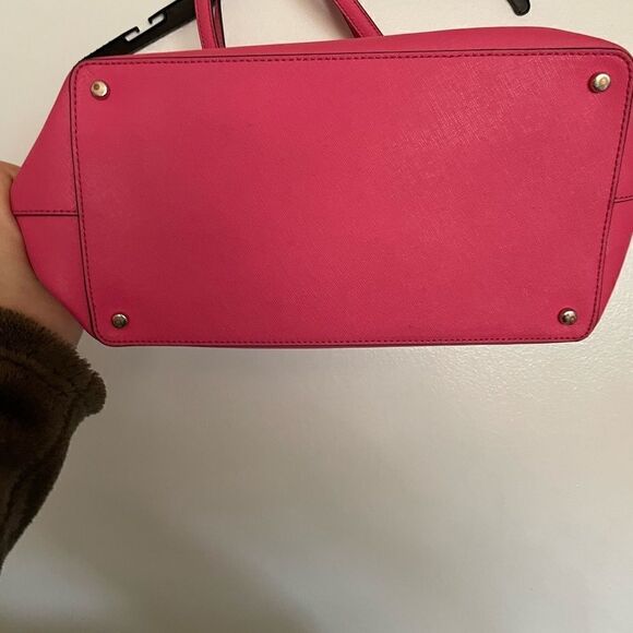 Kate Spade New YorkCEDAR STREET SMALL HARMONY TOTE In Pink Confetti / Excellent - Picture 6 of 7